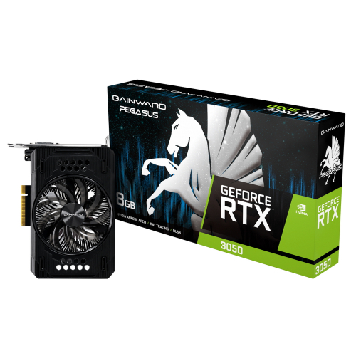 RTX3050 PEGASUS 8GB GDDR6 128bit DVI HDMI DP RTL (NE63050018P1-1070E)