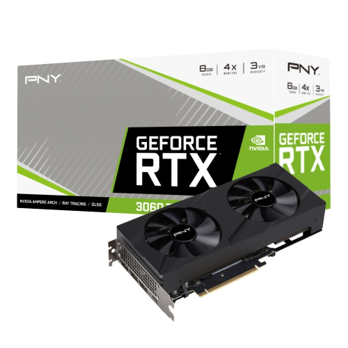 RTX3060Ti 8GB GDDR6X VERTO 2FAN GDDR6X 256-bit DPx3 HDMI RTL (VCG3061T8LDFBPB1)