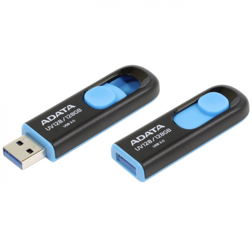 Флеш накопитель 128GB ADATA DashDrive UV128 USB 3.0 (AUV128-128G-RBE) фото 3