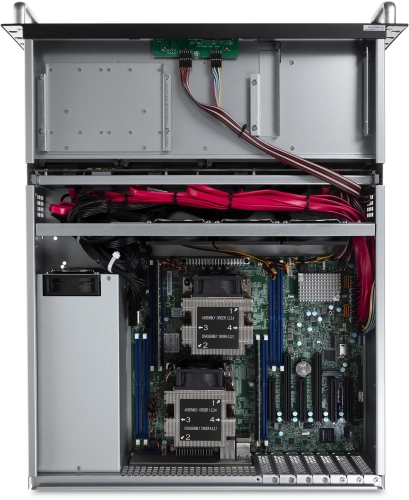 Сервер IRU Rock s2208e 2x4216 2x16Gb С621 AST2500 2xGigEth 1x800W w/o OS (2179203) фото 16