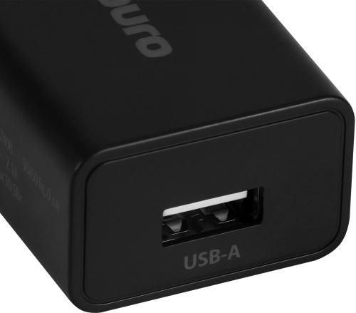 Сетевое зар./ устр. Buro BUWA1 10.5W 2.1A USB-A черный (BUWA10S100BK) фото 6