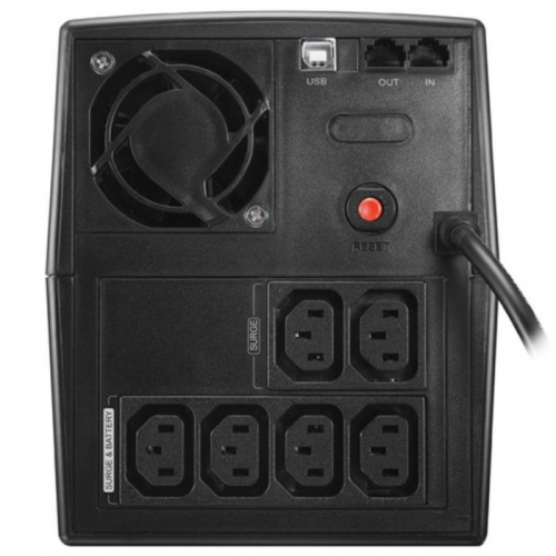 Источник бесперебойного питания CyberPower UT2200El , Line-Interactive, 2200VA/1320W USB/RJ11/45/ 6 IEC С13/ Black (UT2200EI) фото 2
