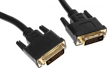 Кабель DVI-D (m) DVI-D (m) 1.8м феррит.кольца черный (682419) (682419#MLN)