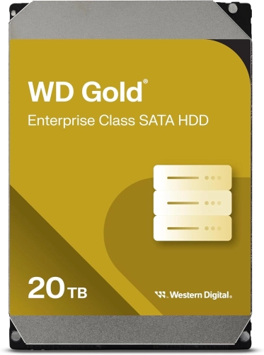 Жесткий диск WD SATA-III 20TB WD203KRYZ Server Gold 512E (7200rpm) 512Mb 3.5