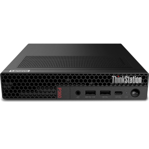Рабочая станция/ Lenovo ThinkStation P360 Tiny Intel Core i7-12700T 1.4G 12C 20T vP/ 16GB DDR5/ 512GB SSD M.2 2280 G4p TLC OP/ T1000E 8GB 4mDP/ Keyboard_RUS DOS/ 230W/ RU_kbd