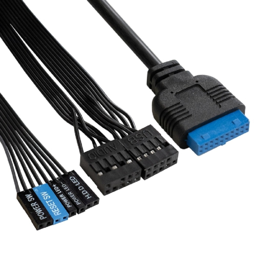 Exegate EX277437RUS Корпус Minitower MA-371X Black, mATX 2*USB+2*USB3.0, Audio фото 3