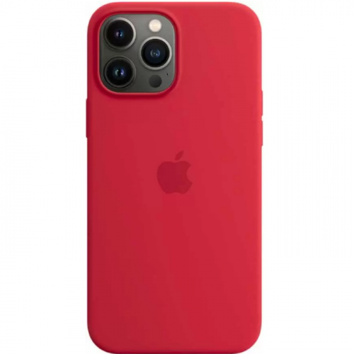 Чехол Apple MagSafe для iPhone 13 Pro Max, силикон, красного цвета (MM2V3ZE/A)