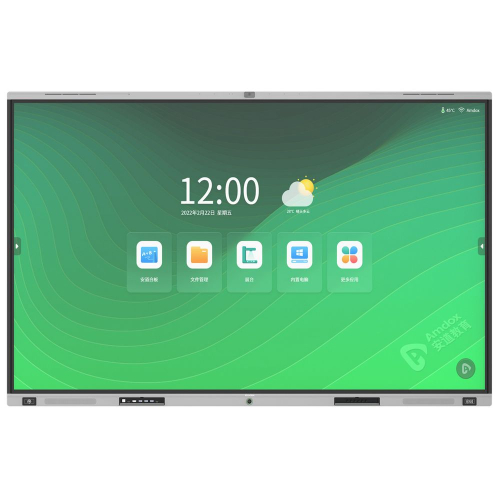 Интерактивная панель X075A-F Android 13 / RAM: 8G + ROM: 128G, 4K IR Touch, Speaker: 4*15W, Camera: 13MP + 8 m ic array