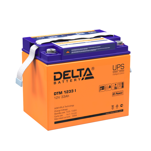 Аккумуляторная батарея DELTA BATTERY DTM 1233 I