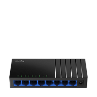 Коммутатор/ 8-Port Gigabit Desktop Switch, 8 10/100/1000M RJ45 Ports, IGMP Snooping, Loop Detection/Prevention, 802.1p/DSCP QoS, Desktop Plastic Case, Power Saving, Plug & Play (GS108D)