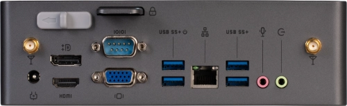 Компьютер Kvadra TAU mini MT i5 12400 (2.5) 16Gb SSD512Gb UHDG 730 без ОС 2.5xGbitEth 180W черный (RUS) (Y20SYSCAS410R_2F6E2A) фото 9