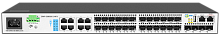 Управляемый коммутатор уровня 3, 16 портов 100/ 1000BaseX SFP, 8 Combo портов GE, 4 порта 1/ 10G SFP+, RPS DC 12V (SNR-S3850G-24FX)