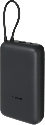 Внешний аккумулятор Xiaomi Power Bank 20000mAh (встроенный кабель) GL Dark Gray (BHR9740GL)