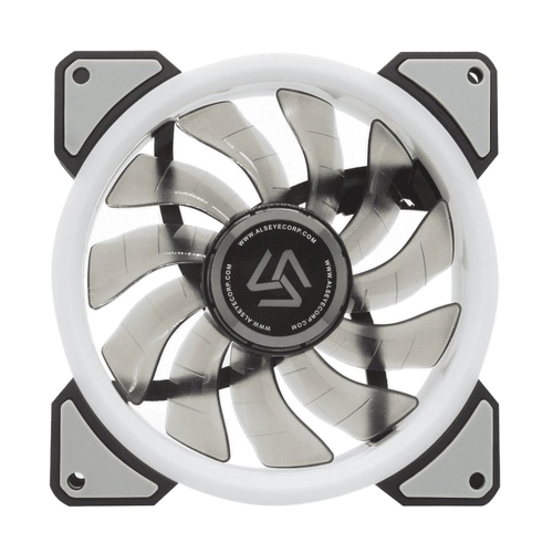 Вентилятор в корпус ALSEYE CRLS-300DS 3pcs argb fan kit with controller,2pcs LED strips,size:120*120*25mm,Voltage:12V,Current:0.2A-0.41A,Speed:700-1800RPM±10%,Airflow: 30.4-55.3CFM,Airpressure:1.02-1.52mmh20,Noise:12.2-18 (AS.11.0014) фото 4