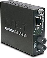 медиа конвертер/ PLANET 10/ 100Base-TX to 100Base-FX (ST, MM) Smart Media Converter-2km (FST-801-EU)