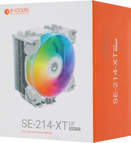 Устройство охлаждения(кулер) ID-Cooling SE-214-XT DF ARGB Soc-AM5/ AM4/ 1200/ 1700/ 1851 белый 4-pin 31.5dB Al+Cu 180W 560gr Ret (SE-214-XT DF WHITE) фото 15