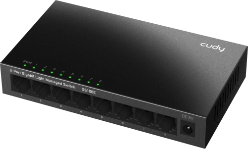 Коммутатор/ 8-Port Gigabit Light Managed Switch (GS108E)