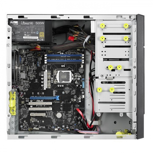 Серверная платформа Asus TS100-E10-PI4 TWR/ s1151 (x1)/ noRAM (x4)/ noHDD (up 3LFF)/ DVD-RW/ 500W (P90SF00E1-M00410) фото 3