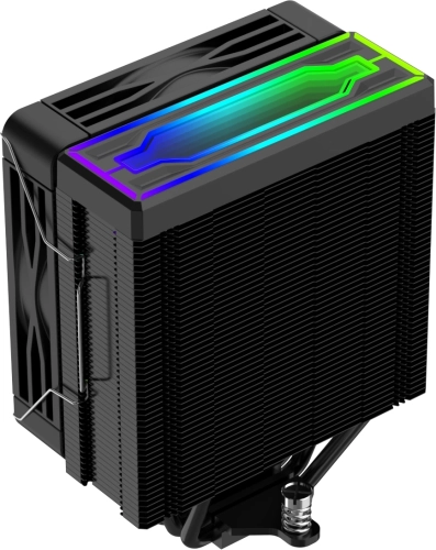 Устройство охлаждения(кулер) Bloody BD-AC205-ARGB1 ARGB Soc-AM5/ AM4/ 1151/ 1200/ 2066/ 1700 черный 4-pin 14-26dB Al+Cu LCD 205W 513gr Ret (BD-AC205-ARGB1-BK) фото 8