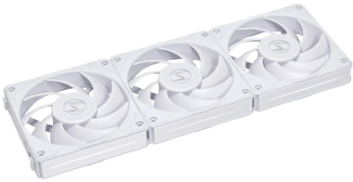 Вентилятор для корпуса Lian-Li Uni Fan P28 120х120x28 белый 4-pin 32.1дБ (упак.:3шт) (G99.12P283W.00) Ret