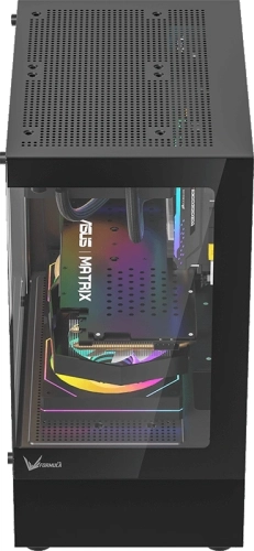 Корпус Formula Crystal Z1CM Plus AR черный без БП mATX 2x120mm 1xUSB3.0 audio bott PSU (CRYSTAL Z1CM + AR) фото 7