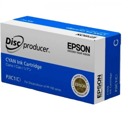 Картридж Epson PJIC1-C голубой 1000 страниц для Discproducer PP-50, PP-100 (C13S020447)