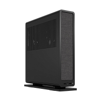 Корпус без блока питания/ Case Fractal Design Ridge, 2x140mm, 2xUSB-A 3.2 + 1xUSB 3.2 Type-C, SFX PSU Support, mITX Black (FD-C-RID1N-11)