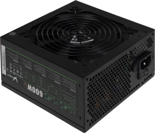 Блок питания Formula ATX 600W AC KCAS PLUS 80+ bronze 24pin APFC 120mm fan 7xSATA RTL (KCAS PLUS 600) фото 2