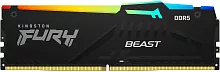 Память DDR5 32GB 5600MHz Kingston KF556C36BBE2A-32 Fury Beast Black Expo RGB RTL Gaming PC5-44800 CL36 DIMM 288-pin 1.25В single rank с радиатором Ret