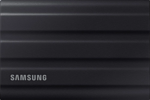 Внешний SSD External SSD Samsung 4.0Tb T7 Shield [MU-PE4T0S/ EU] черный (USB3.2 Gen2, up to 1050/ 1000Mbs, 3D TLC, 88х13х59mm, 98g) (MU-PE4T0S/EU)
