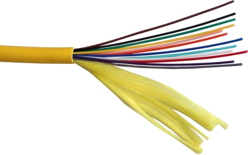 Кабель распределительный Lanmaster LAN-OFC-DI2-M2-LS 2x 50/125 OM2 внутренний LSZH 1м оранжевый (C)