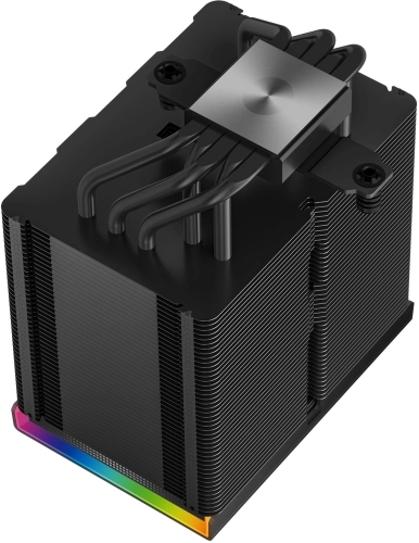Устройство охлаждения(кулер) Deepcool AK500 Digital Pro Soc-AM5/AM4/1200/1700/1851 черный 4-pin 25dB Al+Cu LCD 240W 1346gr Ret (R-AK500-BKAPMN-G) фото 6