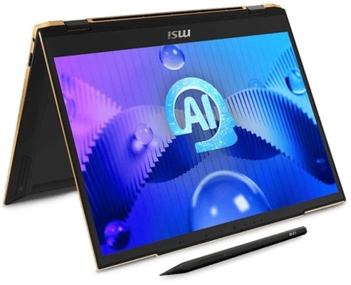 Ноутбук MSI Summit E13 AI Evo A1MTG-001US (9S7-13P411-001) Ноутбук MSI Summit E13 AI Evo A1MTG-001US Core Ultra 7 155H 16Gb SSD1Tb 13.3 IPS Touch FHD+ Win11 black WiFi BT (9S7-13P411-001) фото 3