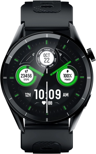 Смарт-часы Tecno Watch 3 Pro 1.43 AMOLED корп.черный рем.черный (WP03) (WP03#MLN) фото 7