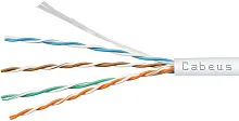 Кабель информационный Cabeus UTP-4P-Cat.5e-SOLID-LSZH-GY-100 кат.5E U/ UTP 4 пары LSZH внутренний 100м серый (2175551) (2175551#MLN)