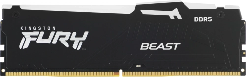 Модуль памяти DDR 5 DIMM 16Gb PC48000, 6000Mhz, Kingston FURY Beast Black RGB CL30 (Kit of 2) (KF560C30BBEAK2-16) (retail) фото 5