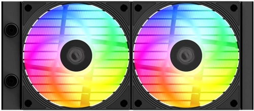 Система водяного охлаждения ID-Cooling FX240 Inf ARGB Soc-AM5/ AM4/ 1151/ 1200/ 2066/ 1700 черный 4-pin + 3-pin 27.2dB Al+Cu 300W Ret фото 3