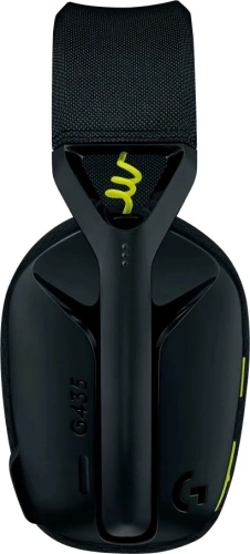 Наушники с микрофоном Logitech G435 черный/желтый накладные BT/Radio оголовье (981-001051) фото 4