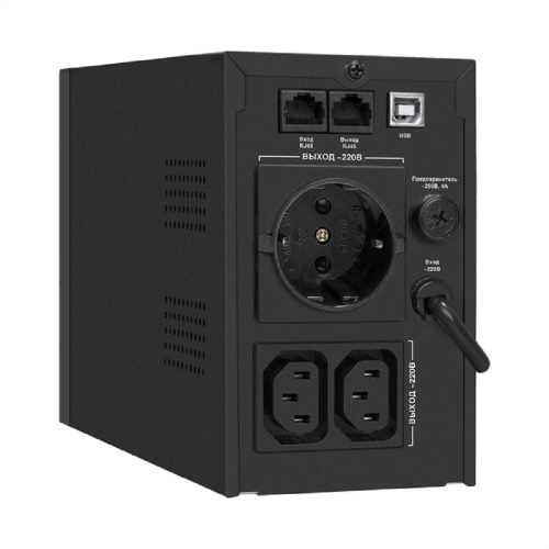 Exegate EX292788RUS ИБП ExeGate SpecialPro Smart LLB-1000.LCD.AVR.1SH.2C13.RJ.USB фото 2