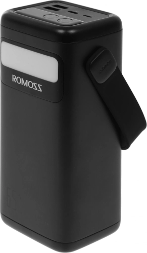 Мобильный аккумулятор Romoss PMT40 40000mAh 65W 5A 2xUSB-A/USB-C черный (6958377515815) фото 14