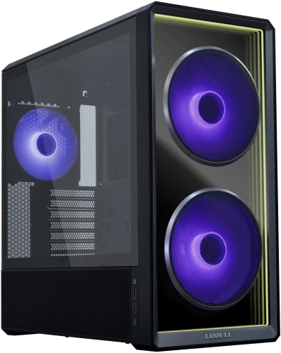 Корпус Lian-Li LANCOOL 217 Inf черный без БП ATX 7x120mm 3x140mm 2xUSB3.0 audio bott PSU (G99.LAN217INFX.10R)