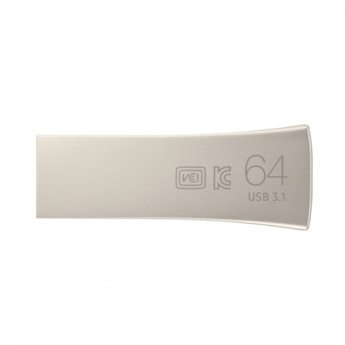 Флеш накопитель 64GB Samsung BAR Plus USB 3.1 Silver (MUF-64BE3/APC) фото 4