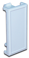 Заглушка 22.5х45, белая (LAN-SIP-22B-WH)