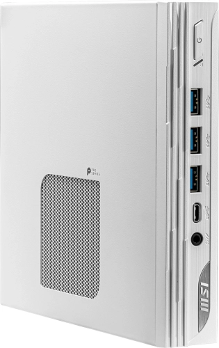 Неттоп MSI Pro DP10 12M-279XRU i3 1215U (1.2) 8Gb SSD512Gb UHDG без ОС 2.5xGbitEth WiFi BT 120W белый (9S6-B0A622-279)