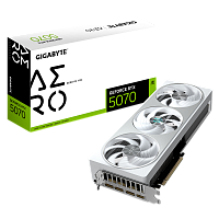Видеокарта Gigabyte RTX5070 AERO OC 12GB GDDR7 192bit 3xDP HDMI 3FAN RTL (GV-N5070AERO OC-12GD)