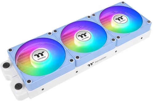 Вентилятор для корпуса Thermaltake CT120 EX Sync Hydrangea Reverse ARGB 120х120x25 синий 4-pin 31.2дБ (упак.:3шт) (CL-F198-PL12BU-A) Ret фото 4