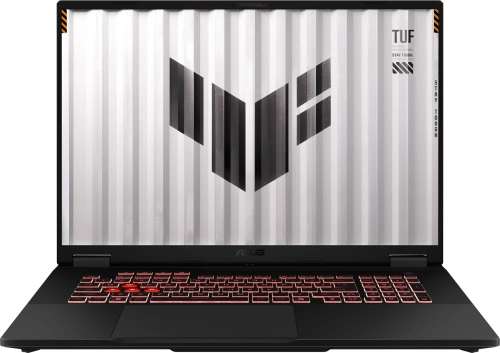 Ноутбук ASUS TUF A18 FA808PP-S8034 18(1920x1200 (матовый, 144Hz) IPS)/ AMD Ryzen 9 8940HX(2.4Ghz)/ 16384Mb/ 512PCISSDGb/ noDVD/ Ext:nVidia GeForce RTX 5070(8192Mb)/ Cam/ BT/ WiFi/ 90WHr/ war 1y/ 2.7kg/ Jaeger G (90NR0MG1-M001D0)