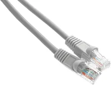 Патч-корд KingPrice KP-PC-c5e-3m-g UTP 4 пары cat.5E CCA molded 3м серый RJ-45 (m)-RJ-45 (m)