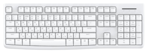 Комплект проводной Dareu MK185 White, белый, клавиатура LK185, мембранная, 104кл, EN/ RU, 1,5м + мышь LM103, 1,58м, USB (MK185 WHITE)