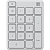 Цифровая клавиатура Microsoft Bluetooth Number pad Monza, Grey (23O-00022) (23O-00022)